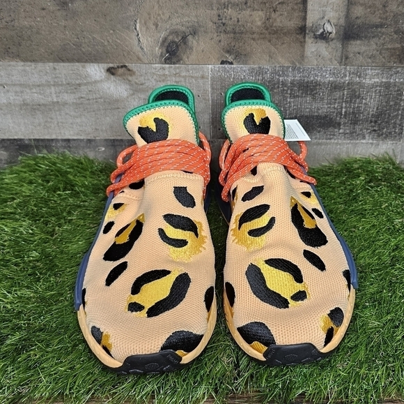 ADIDAS X PHARRELL WILLIAMS HU NMD ANIMAL PRINT Pulse Amber HP3221 - Picture 8 of 12
